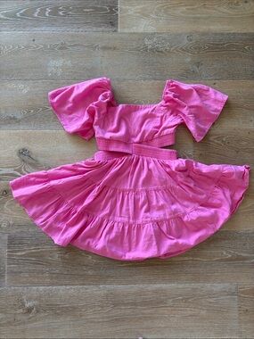 Bright Pink Mini Dress